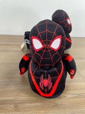 Miles Morales Spider-Man 3D Plush Slippers Marvel Spider-Verse Costume Shoes
